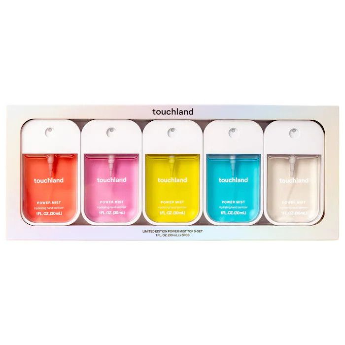 touchland LIMITED EDITION POWER MIST TOP 5-SET Hand Sanitizer 30ml
